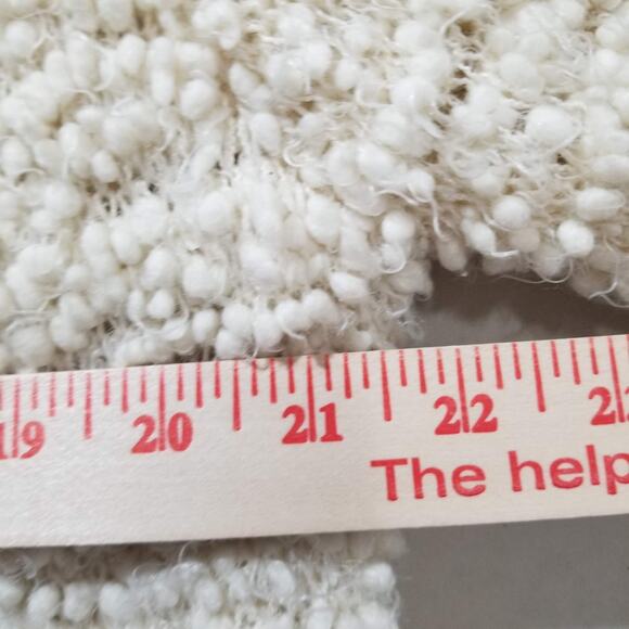 Anthropologie Sleeping on Snow Sweater Open Cardigan Small Popcorn Lodge Cloud - Picture 8 of 10